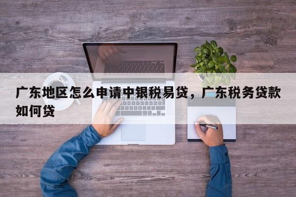 广东地区怎么申请中银税易贷，广东税务贷款如何贷