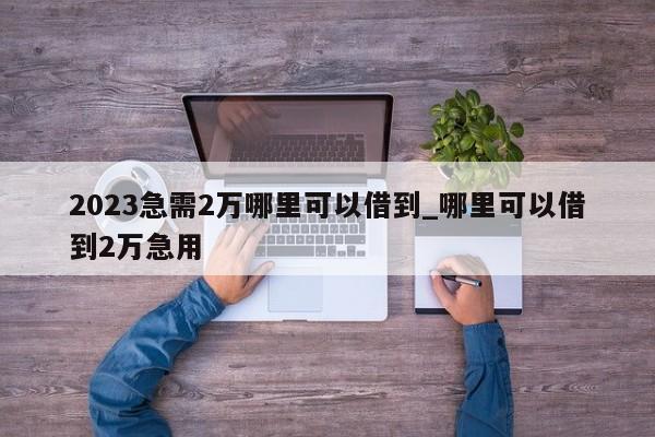 2023急需2万哪里可以借到_哪里可以借到2万急用