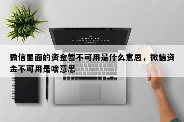 微信里面的资金暂不可用是什么意思，微信资金不可用是啥意思
