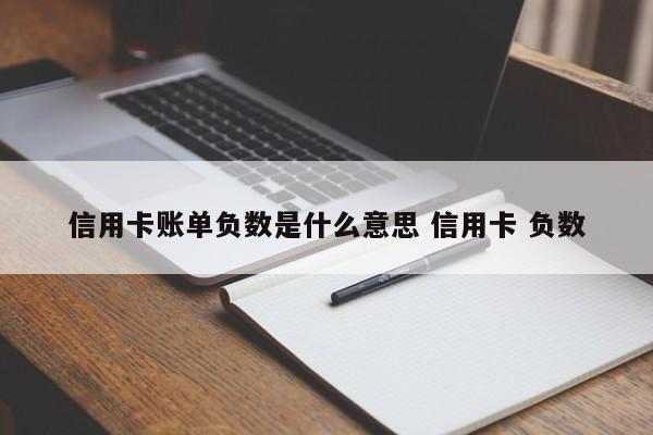 信用卡账单负数是什么意思 信用卡 负数