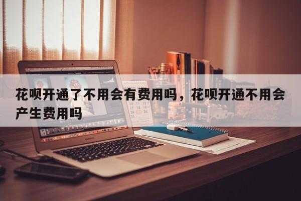 花呗开通了不用会有费用吗，花呗开通不用会产生费用吗