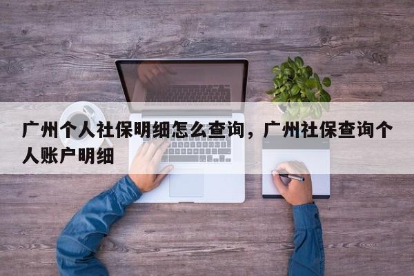 广州个人社保明细怎么查询，广州社保查询个人账户明细